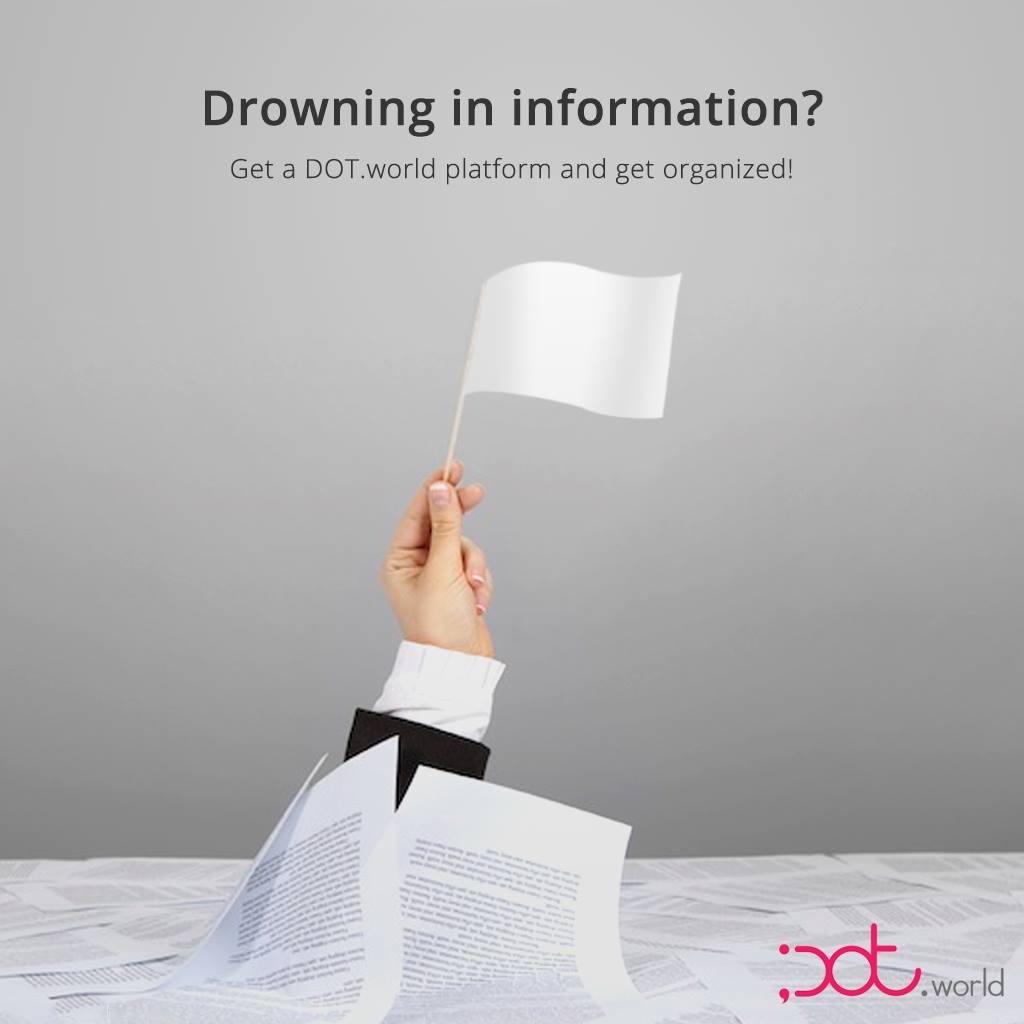 dotdotworld's tweet image. Register your own platform at DOT.world and empower your community/organization to better manage the flood of information