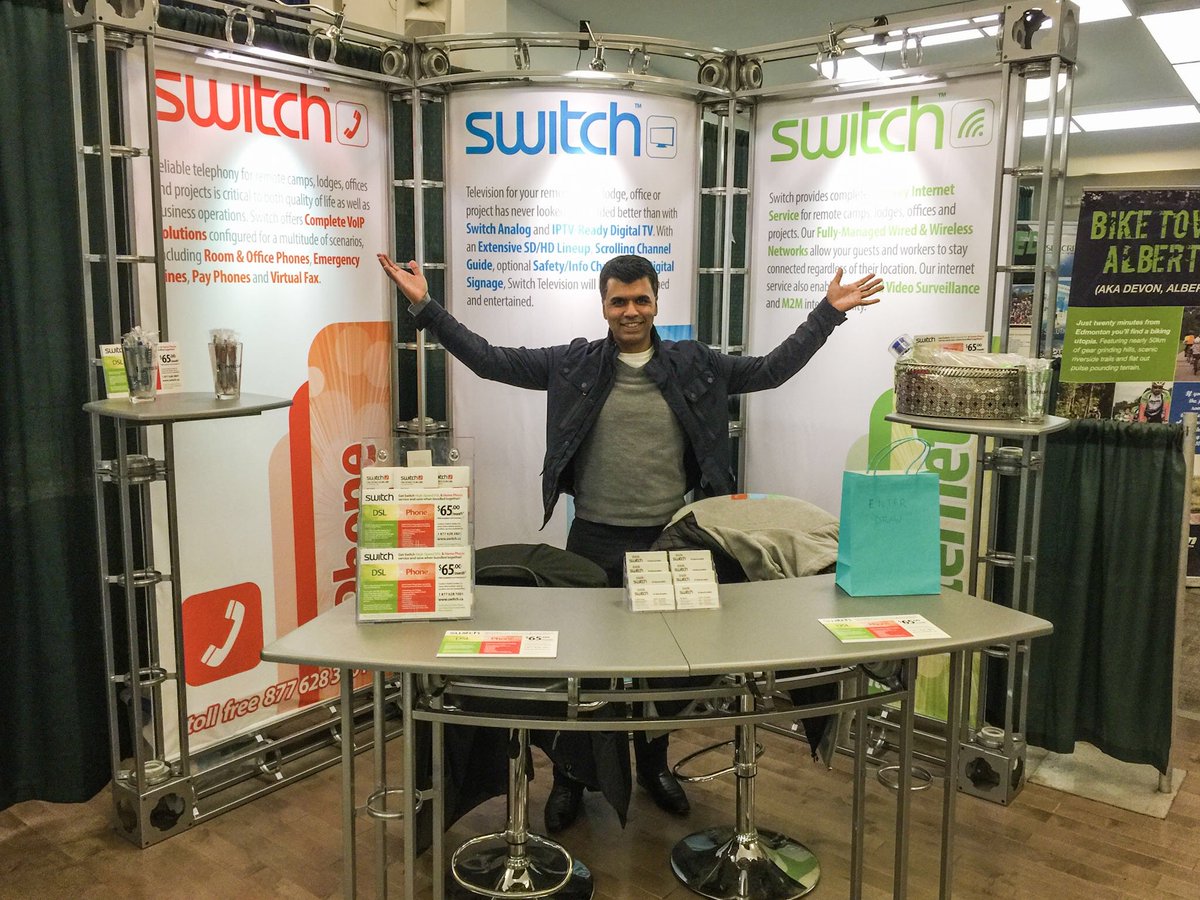 Proud to be an exhibitor at the Devon Business Expo! Come visit our booth today till 4:00 pm at the Devon Community Centre! #supportlocalbiz