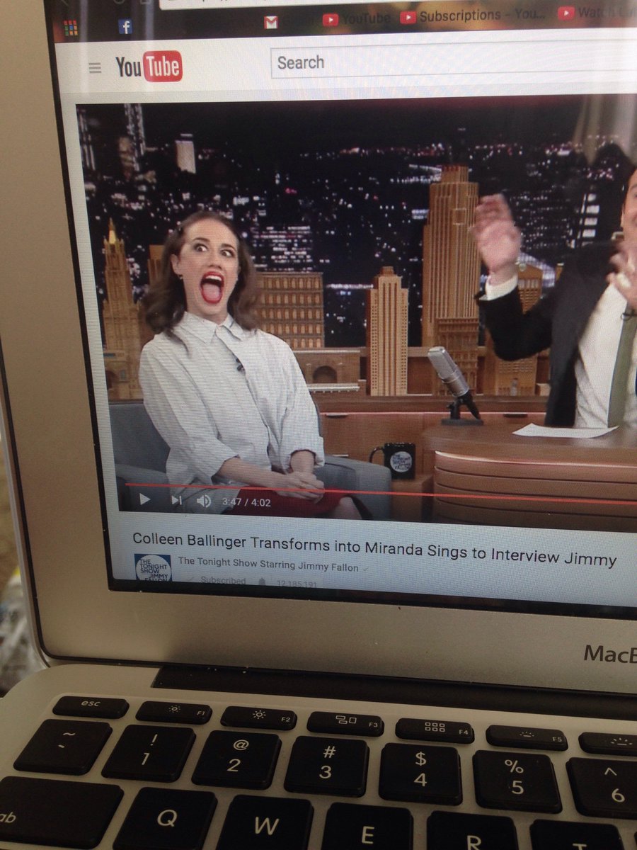 cbrugman11's tweet photo. @ColleenB123 oh Colleen I am so proud of how strong and how far you have come. You keep being amazing 💜💄🐐 #Colleenonfallon https://t.co/gzdwU9U1Oj