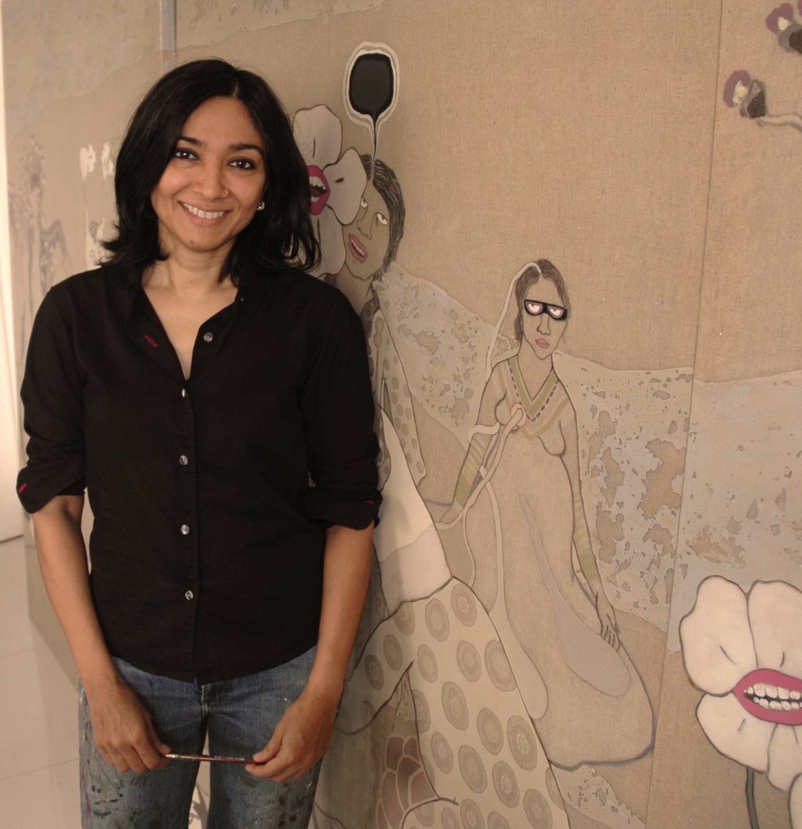 #DhruviAcharya’s new works stem from love, loss and looking ahead, writes <a href="/riddhi09/">Riddhi Doshi</a> read.ht/BMUN