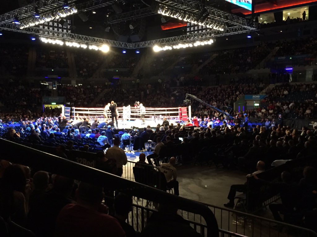 CJHarrison87's tweet photo. Fancy upgrading my seat @EddieHearn ? Plenty of empties down there ๐#tickets4troops https://t.co/JuEOxBNf2g