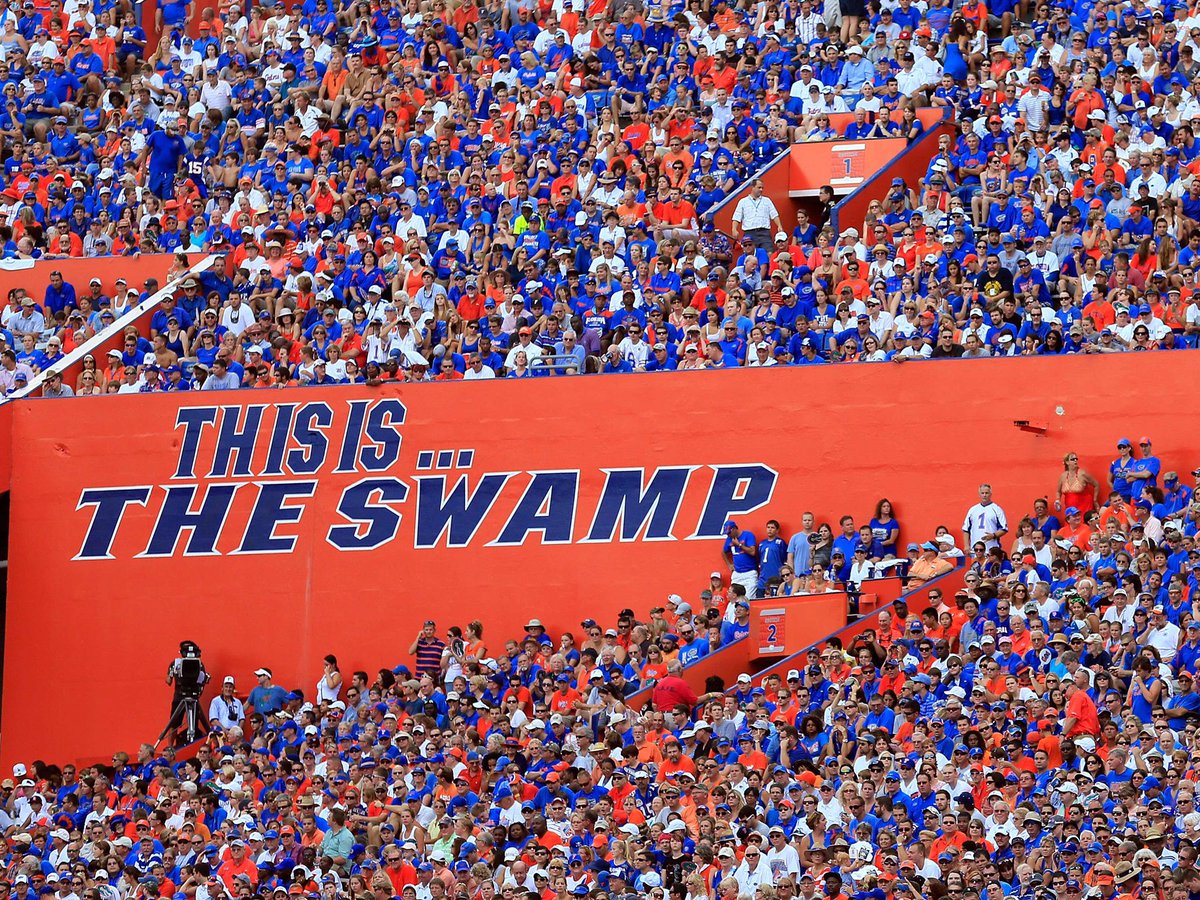 TheRedOnion2006's tweet photo. #GoGators! #HHALLDAY! #$5Martinis! #BOGOWings during game! #GatorGameSpot! https://t.co/6mjZhQdMhs