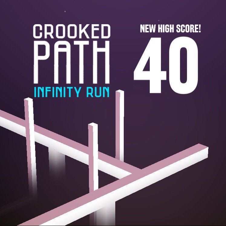 Ramy_aliraqi's tweet photo. Check it out! I just scored 40 on Crooked Path: Infinity Run! #CrookedPathInfinityRun @ruvixarts https://t.co/QrQ5qPEstA