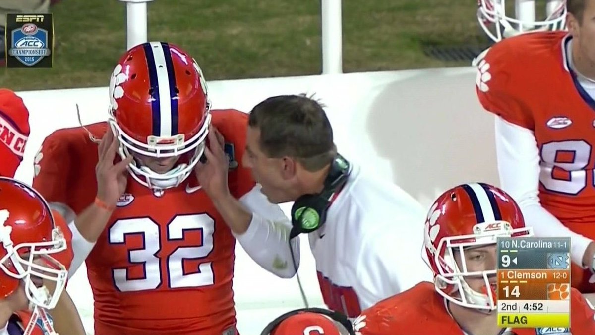 clemsonspunter's tweet photo. NCSU should've faked the kick... what's the worst that could've happened? https://t.co/jRMCaJwA0W