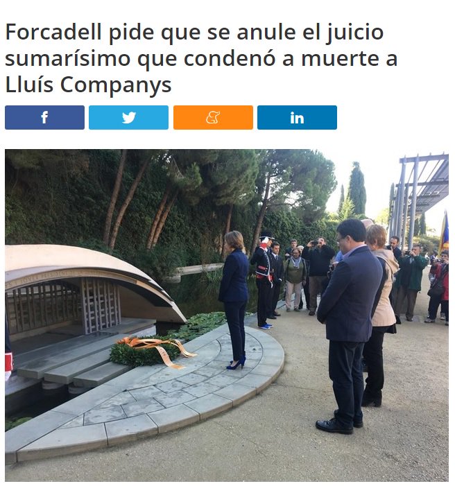 Mermapodemita's tweet photo. Que dice @gabrielrufian que puestos a resucitar, resucitamos mejor a Franco que nos da más juego. Cachondo se está poniendo ya.
#Companys76 https://t.co/FXNCloKzOG