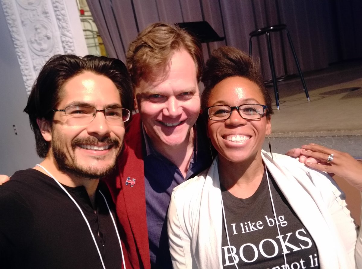 juliaerin80's tweet photo. Can I just put some #Respekt on this man right now? He does for poetry what pizza does for sauce. Yes, I mean that. #CLAS2016 @TaylorMali https://t.co/uZejKC1pQX