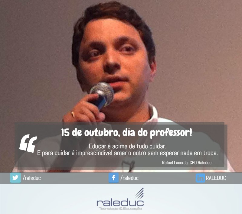 raleduc's tweet image. A Equipe Raleduc deseja um Feliz dia dos Professores para todos os educadores!
#FelizDiaDosProfessores #DicaRaleduc #DicadoCEO