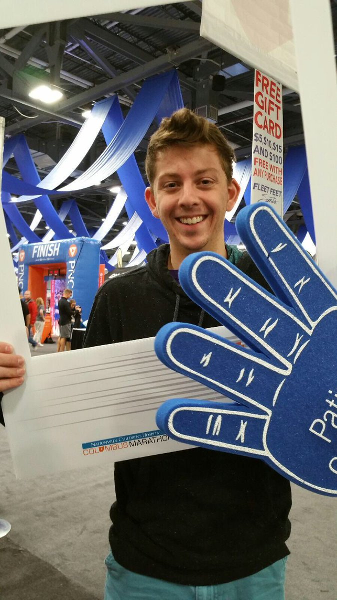 nationwidekids's tweet image. Are you running the #cbusmarathon tomorrow? Make sure you give Patient Champion, Jacob a high five at mile 20!