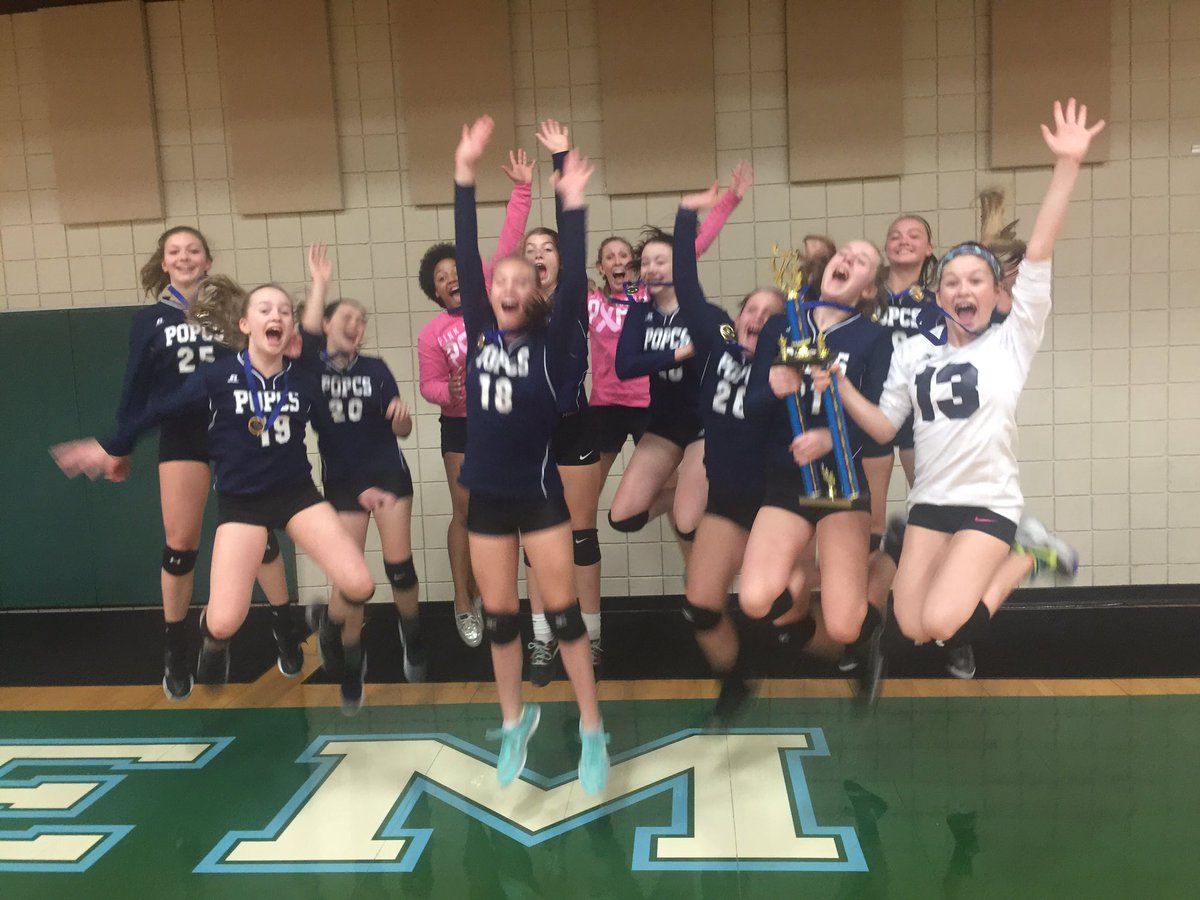 CONGRATULATIONS TO OUR MIDDLE SCHOOL D1 VOLLEYBALL GIRLS FOR WINNING THE LVCT CHAMPIONSHIP!!  WE ARE SO PROUD OF YOU!!!