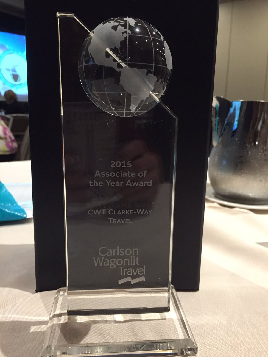 ktpaq's tweet photo. congrats Clarke-Way Travel!! @CarlsonWagonlit https://t.co/mmnreVWT00