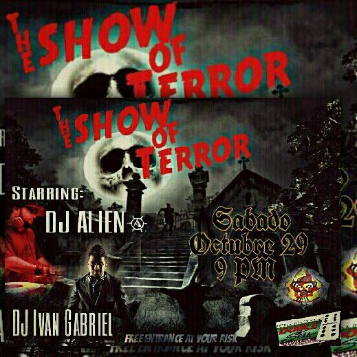 BorukenL's tweet photo. Sabado29 deOctubre. 9Pm💥Doble 6💥
PUERTO NUEVO #dj #djs #djset #drumandbass #housemusic #deephouse #edm #ivangabriel #alien #show of #terror https://t.co/lzW9hGiD7i