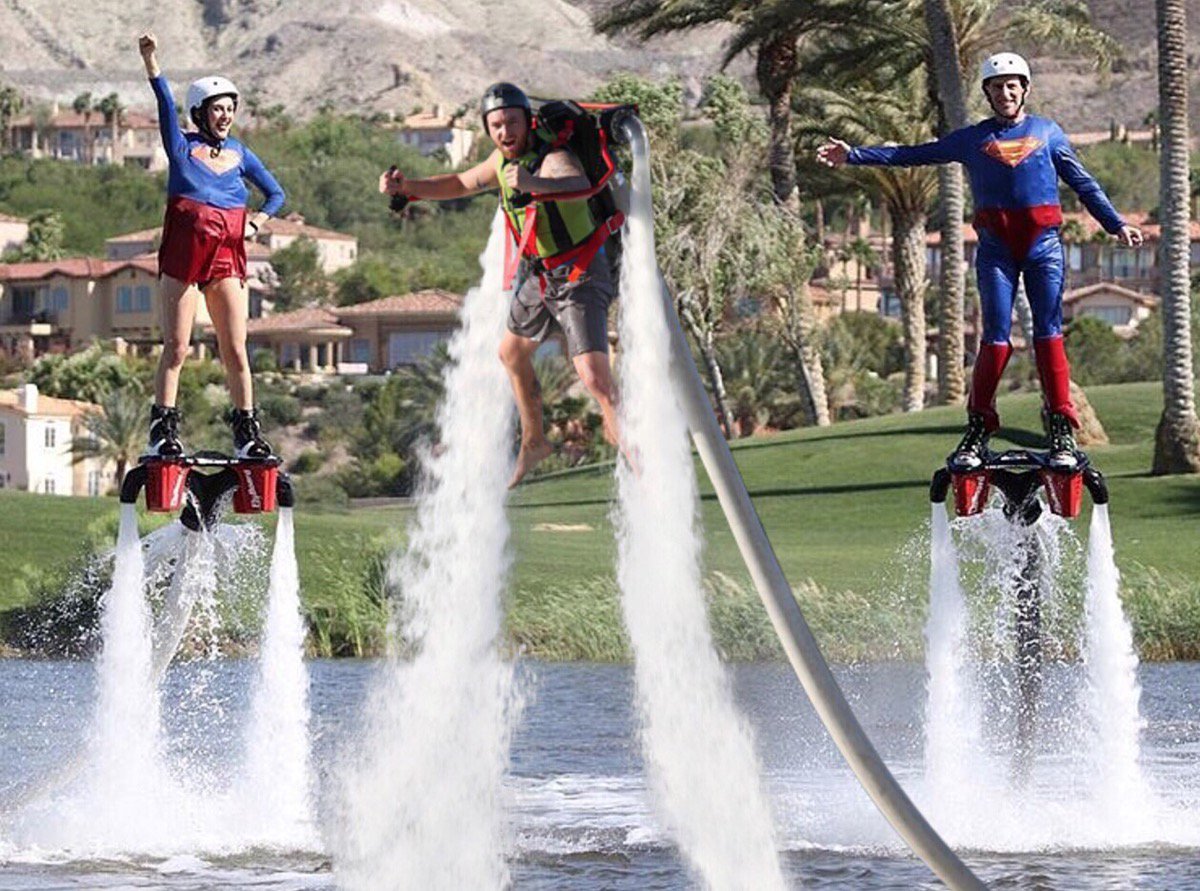 FlyboardLV's tweet photo. Hey @TySwaggalee ever ride a water jetpack? Want to try it out? We would love to set you up with a special promo deal! https://t.co/9mPBB1UGAl