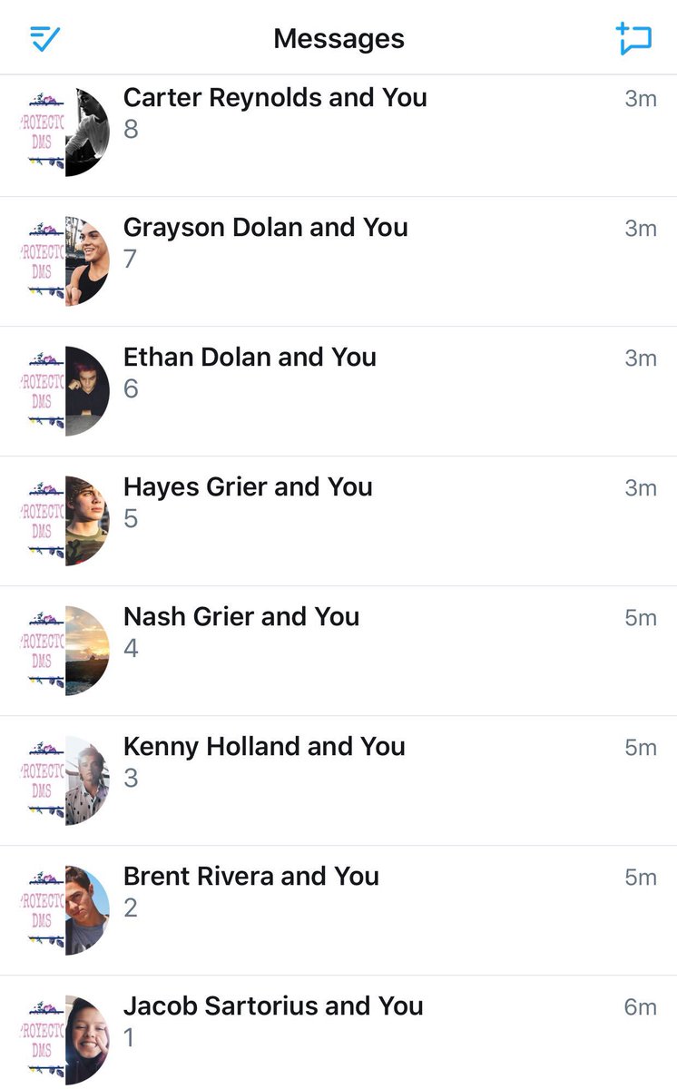 ProyectoDMs's tweet image. RT si quieres este pack de dms
Sígueme+ @HelpACMfollow 💕(ss)
Enciende las notificaciones (ss)✨