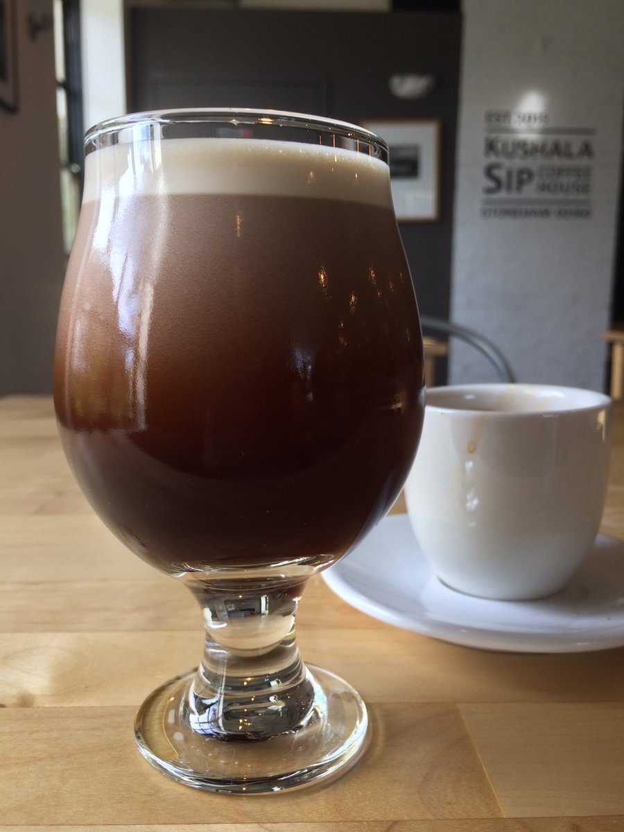 erwinchuk's tweet photo. Espresso + Ethiopia nitro cold brew at @KushalaSip. @crimsoncup #Boston #specialtycoffee #NorthShore https://t.co/pqzfBM51dY