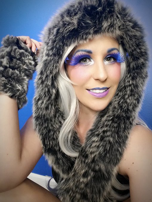 Filming! New #fur and #makeup #fetish #clips tonight. What do you guys think of this look? https://t<a href="/tag/fur"class="tags">#fur</a><a href="/tag/makeup"class="tags">#makeup</a><a href="/tag/fetish"class="tags">#fetish</a><a href="/tag/clips"class="tags">#clips</a>