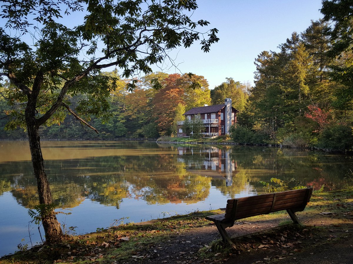 おはようございます！
軽井沢は紅葉が始まってきました。