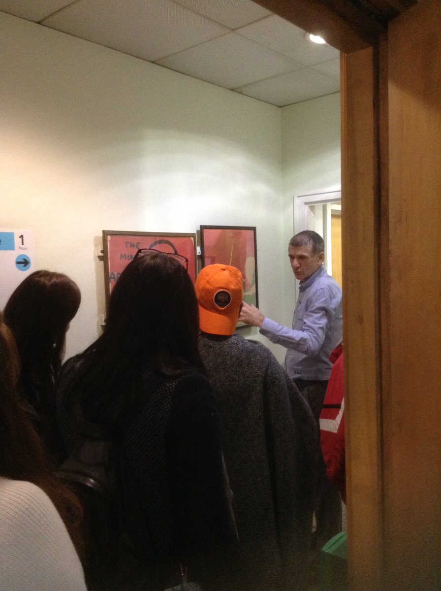 JackofOle's tweet photo. Yesterday Tour at Lambeth Hospital as part of @ExploreWellcome #beyondbedlam in partnership with @Bethlem_Gallery @ACTchair https://t.co/JhE6KtLUDY