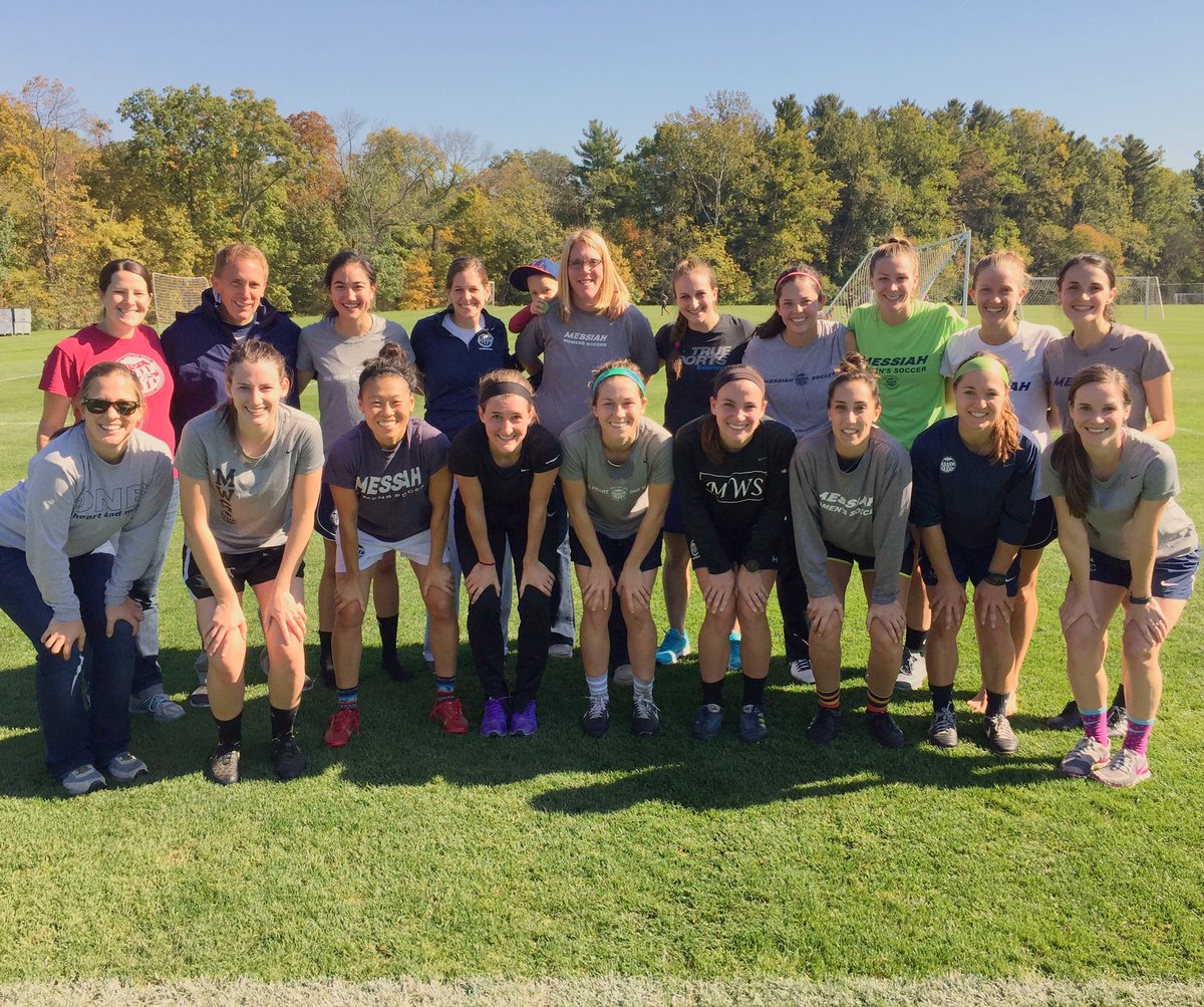 MWSalumni's tweet photo. #MessiahWSOC alumni game at #MessiahHomecoming 2016 https://t.co/OngG7jl0zZ