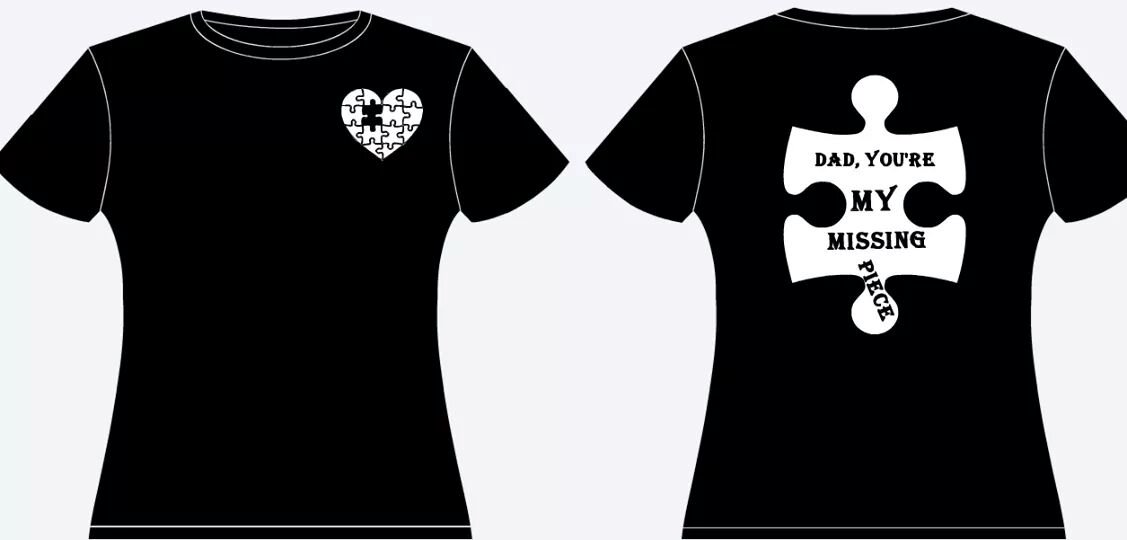 PersonaliTEEzTN's tweet photo. If you're missing a piece of your heart. Order today. $15. #Love #CustomTshirts #CustomTEEz #Dad #Mom #Sibling https://t.co/FrGBtGHBSy https://t.co/JngezJth2k