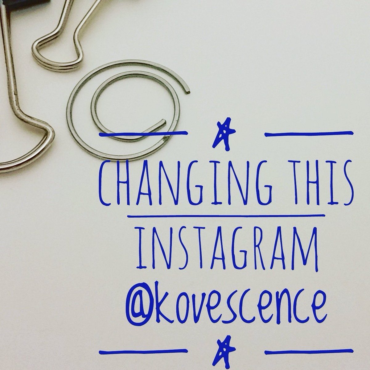 kovescence's tweet photo. After 3 years I have switched my Instagram and Twitter  handles around. @cera0316  is still mine, but now I will be Kovescence! #kovescence https://t.co/mtW5IuysJx