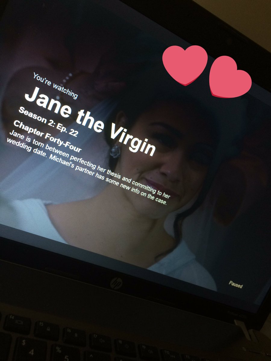 Lifeasevaaaa's tweet photo. Watching the last episode of Jane the virgin season hopefully no cliff hangers 😘😘 @JaneWriters @HereIsGina @justinbaldoni @Brettdier https://t.co/XsYxi44dMD