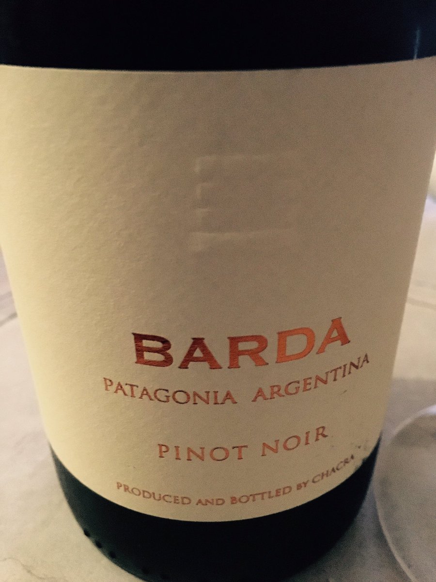Gran #PinotNoir #Patagonia <a href="/bodegachacra/">Bodega Chacra</a> #Barda