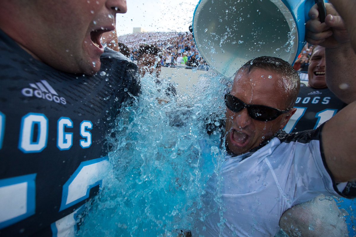 CitadelPix's tweet photo. Your attention please!

@CitadelFootball is 6-0. That is all. 

#FireThoseCannons #GoDogs https://t.co/XTpAkl4CQY