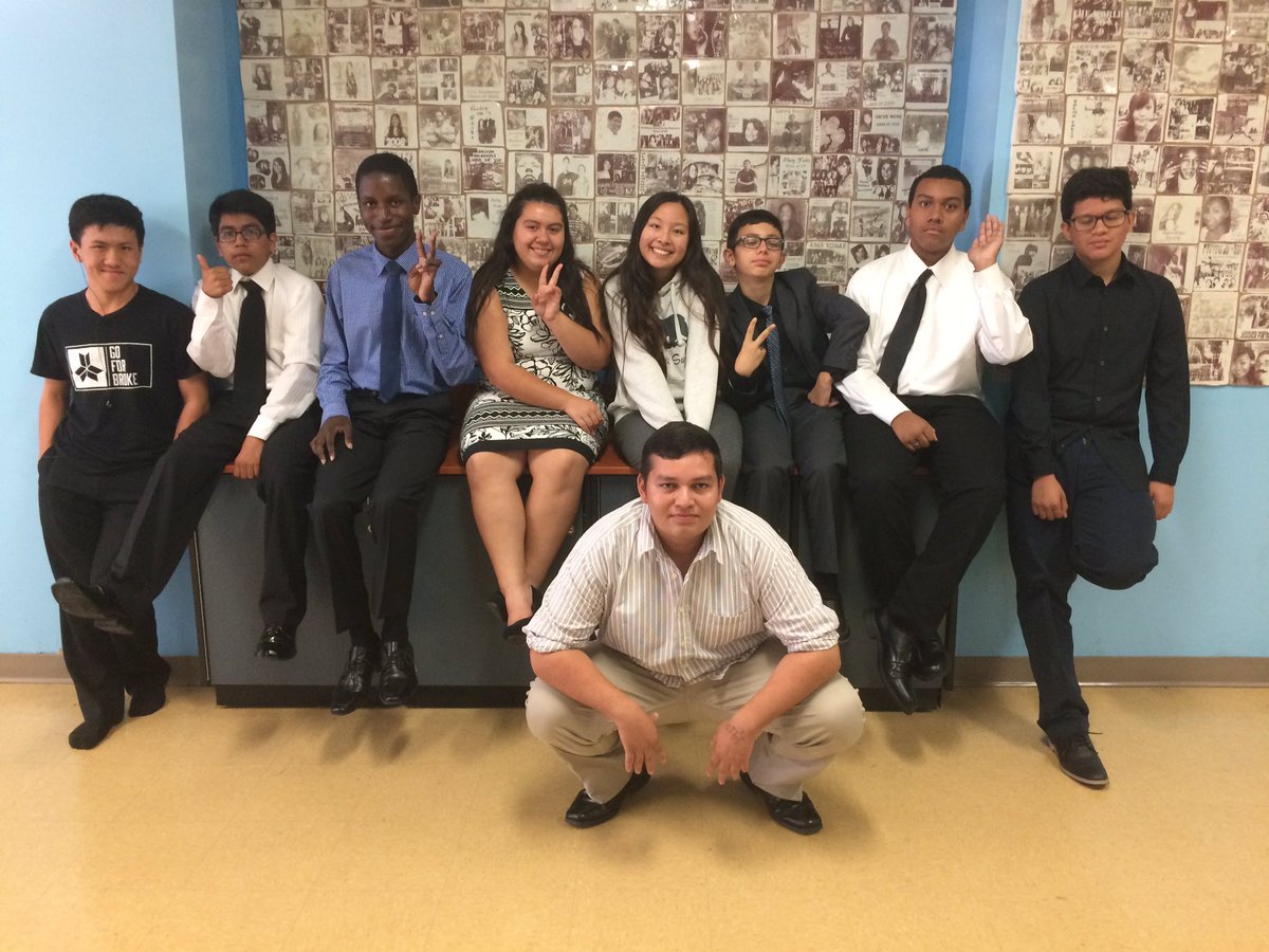 The novice at their very first I.E.