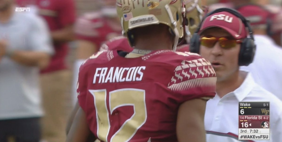 Number 14 FSU defeats Wake Forest, Deondre Francois with rush & passing TD for Seminoles  bit.ly/2ehQAM3?utm_me… https://t.co/aHKy22V73j