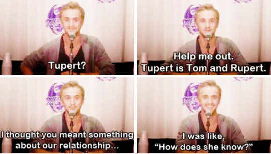 GrintersFamily's tweet photo. #RupertGrint + #TomFelton = #Tupert https://t.co/AaHoq4p3Zj