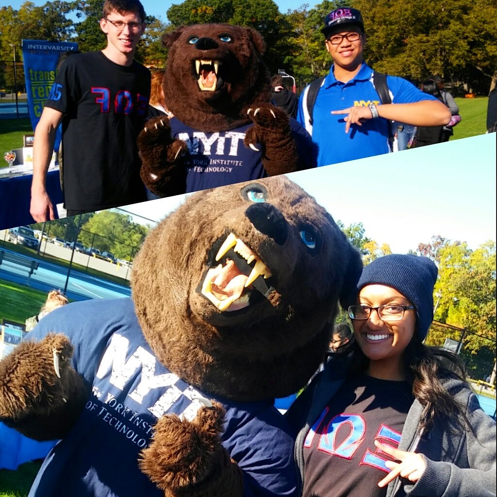 DiGammaOmegaXi_'s tweet photo. DiGamma at #NYIT open house! #SMOOTHWALK https://t.co/GcRCHHChqQ