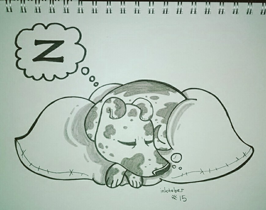 Day 15 - RELAX #inktober 