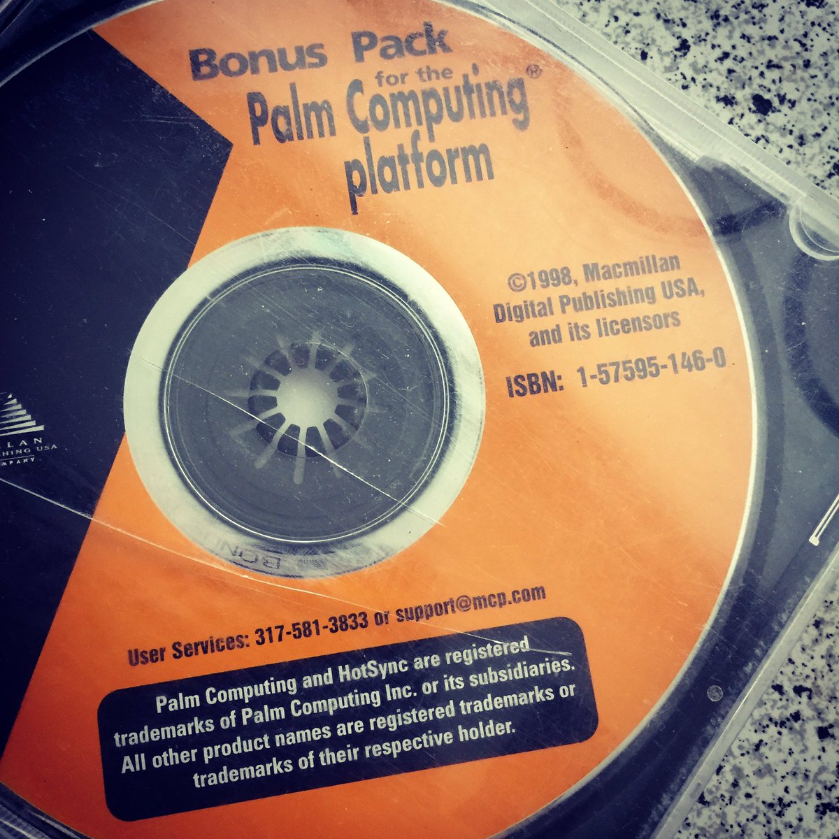queenjj's tweet photo. Need to HotSync a PalmPilot? #veryrare #palmpilot #backin1998 #beforesmartphones https://t.co/9vvjQrMZa4