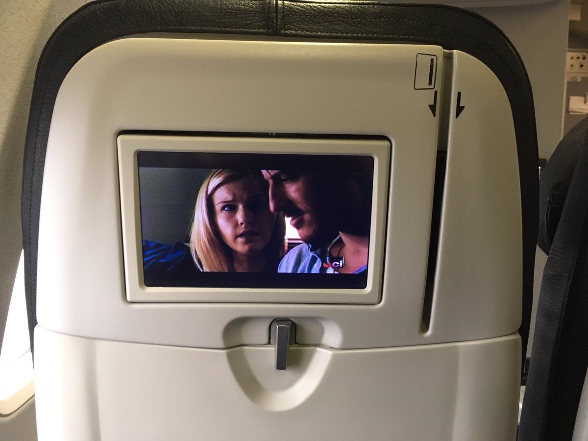A little something for the Haven Fans.. Haven on the plane! Haven Always. Haven Forever. #Haven