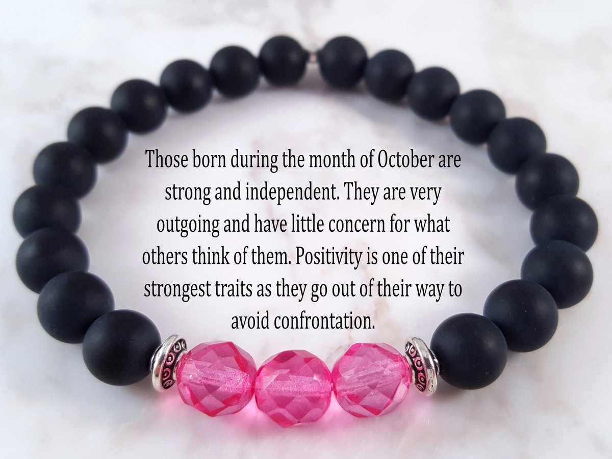 gemvius's tweet photo. October Tourmaline birthstone bracelet 🌹🌌 https://t.co/sbiL8i4Uyp