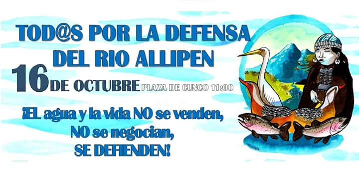 MoragaAlcalde's tweet photo. Marcha mañana por la defensa de los recursos naturales #NoAlasHidroelectricas Cristian #Moraga #Alcalde2016 #Cunco https://t.co/1qmTUd3kNP
