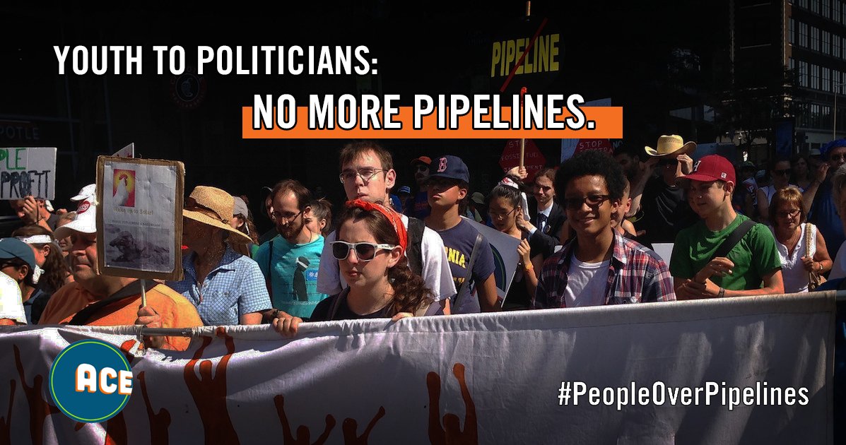 esgaulke's tweet photo. Their profits, our risk. Time to stop @SpectraEnergy's AIM pipeline. Our future's at stake. #PeopleOverPipelines - https://t.co/sdXixWWPbX https://t.co/kcJ5luedtW