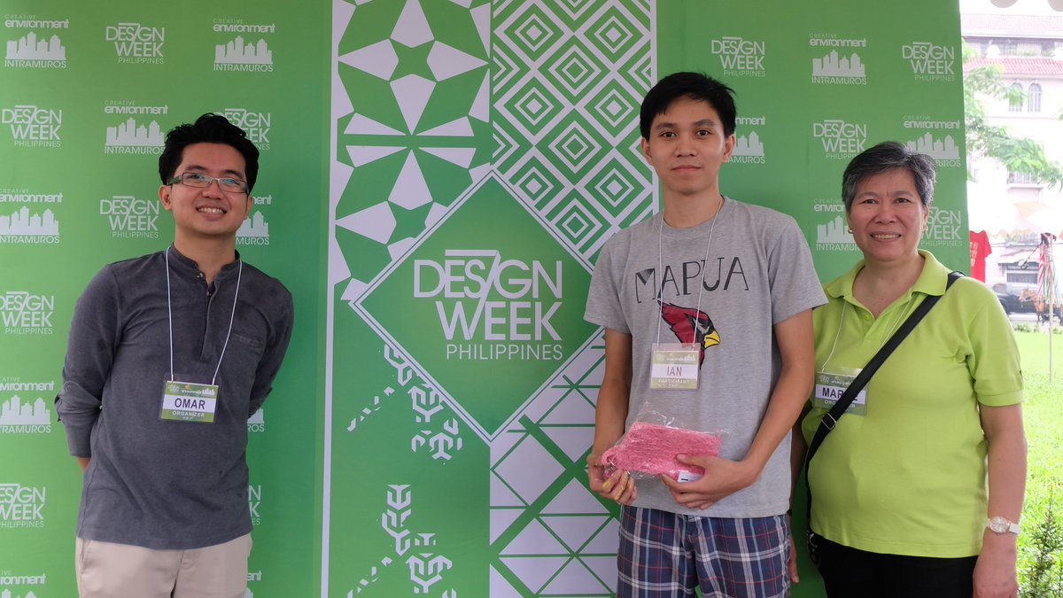 DesignWeekPH's tweet image. Say hello to these smiling faces here at #DesignWeekPH Creative Environment #Intramuros! Visit us from October 15-23 at Plaza Roma.