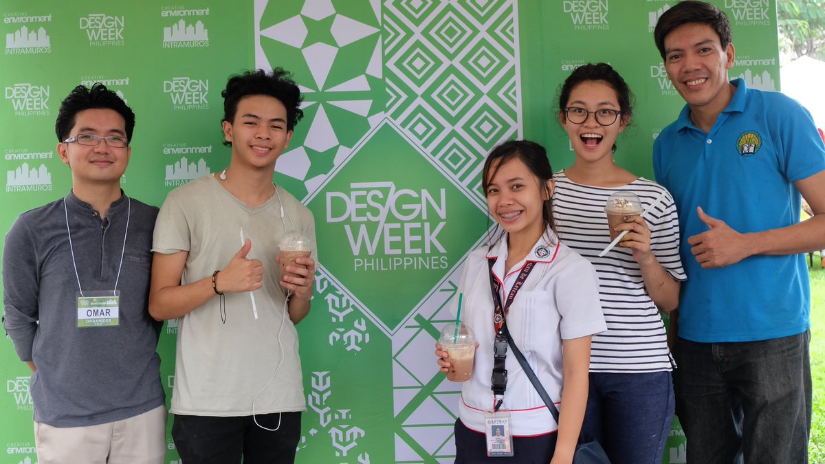 DesignWeekPH's tweet image. Say hello to these smiling faces here at #DesignWeekPH Creative Environment #Intramuros! Visit us from October 15-23 at Plaza Roma.