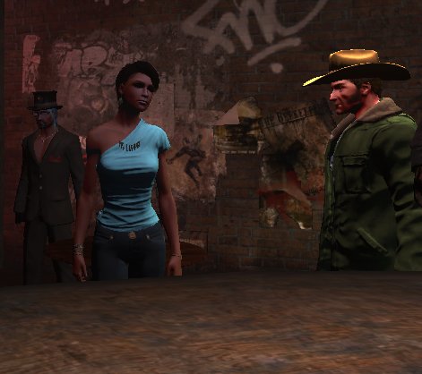 Astrid_Archer's tweet image. Wow... with the right bodyguards and setting, even Vanessa Sinclair can look like a crime boss. @GetAPhoenix