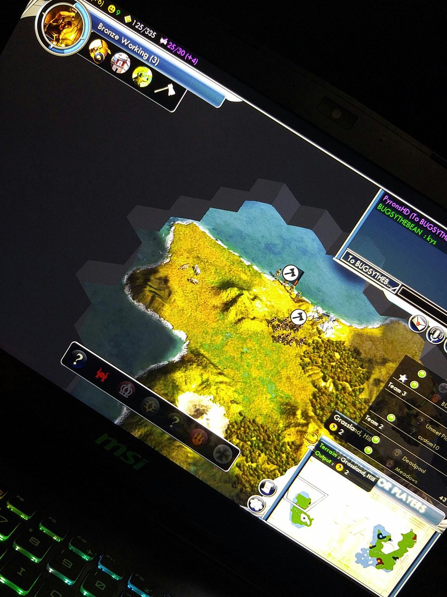 ThePyronsHD's tweet photo. A great game of civ 5 with the hovercrew #hovercraft #hovercrew #civ5 https://t.co/OrVMlkECpo