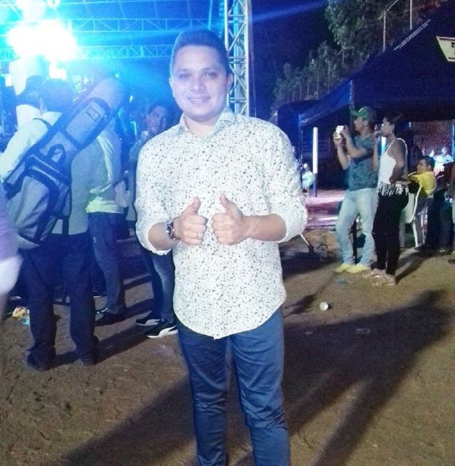 Nuestro artista listo para subir a tarima en Montelibano Córdoba