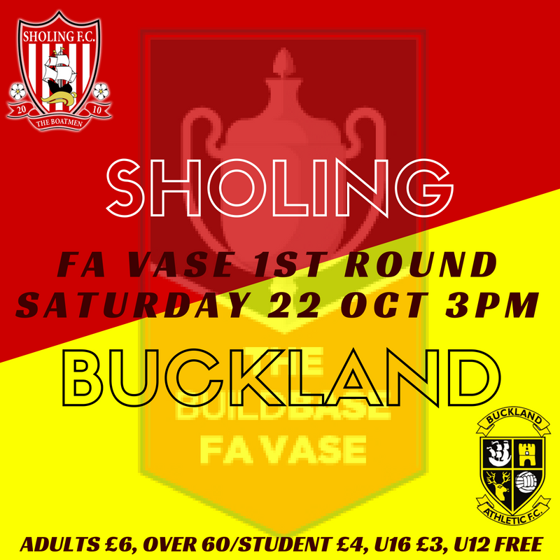 sholingfc's tweet photo. Then on Saturday, we are back in FA Vase action!  We welcome Devon club @OfficalBAFC in a reverse of last season's fixture #uptheboatmen https://t.co/AYIV1nOqGY
