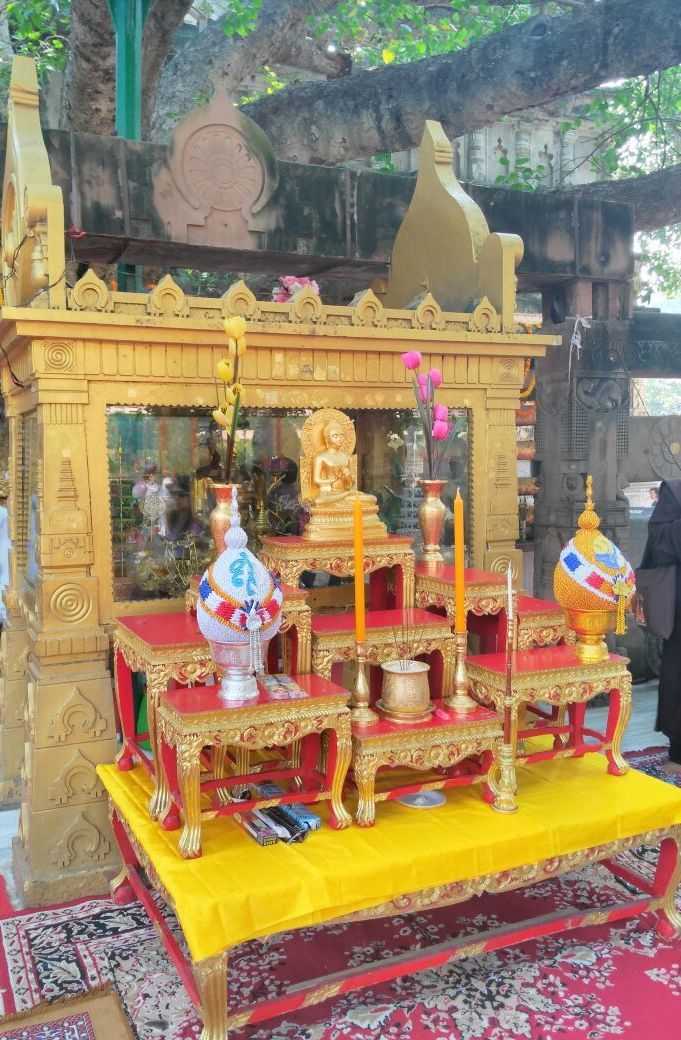 manateluguguru's tweet photo. Lord Buddha’s idol under the Bodhi tree #BlissfulBihar #BuddhistConclave2016 … https://t.co/AxWgMUydND https://t.co/A0zeoqIXCX