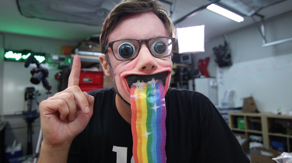 indymogul's tweet photo. When you use Snapchat filters so much that you become one. See how to make this here --> https://t.co/R3QmTnTnYW #RealisticCostumes https://t.co/ac9tGkHZOL
