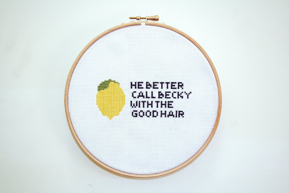 pixelstitching's tweet image. The emBEYdery continues 🎶he better call Becky with the good hair🎶