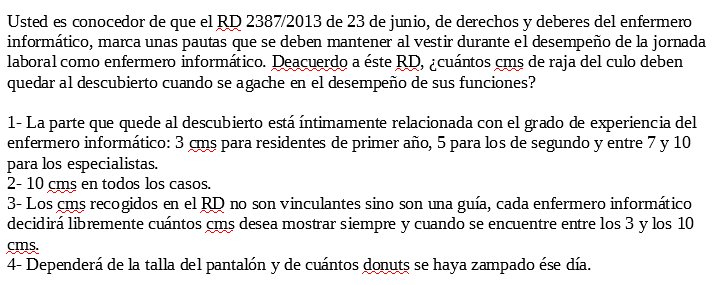 Hacía mucho que no ponía pregunta XD ¡A repasar todos!