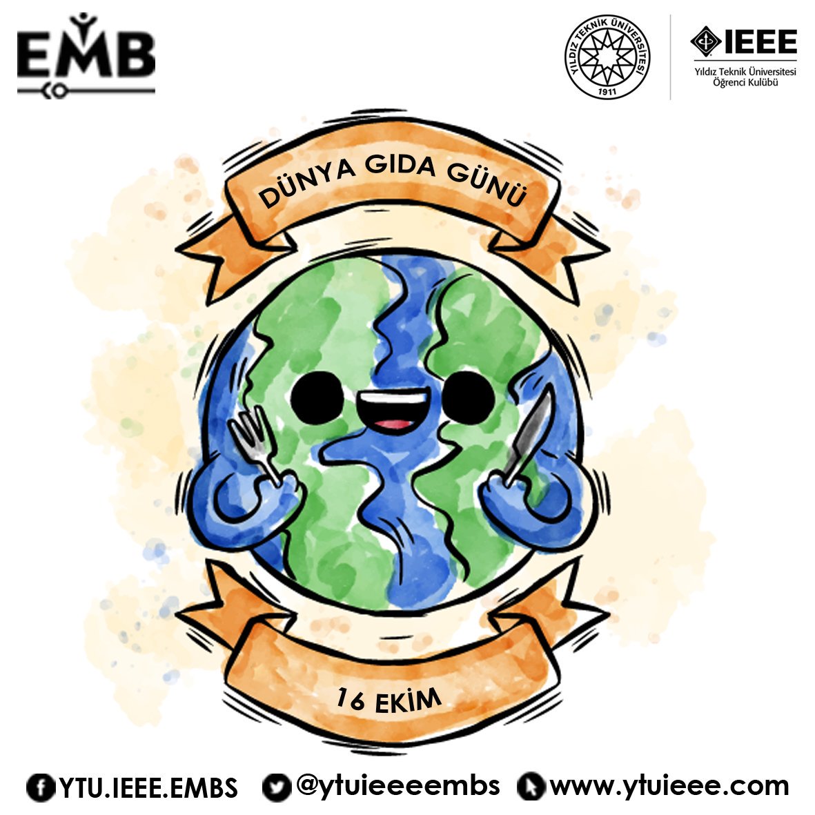 Gıda insan hayatı için vazgeçilmez bir ihtiyaç, gıdaya ulaşım ise bir insanlık hakkıdır. Dünya Gıda Günü Kutlu olsun!