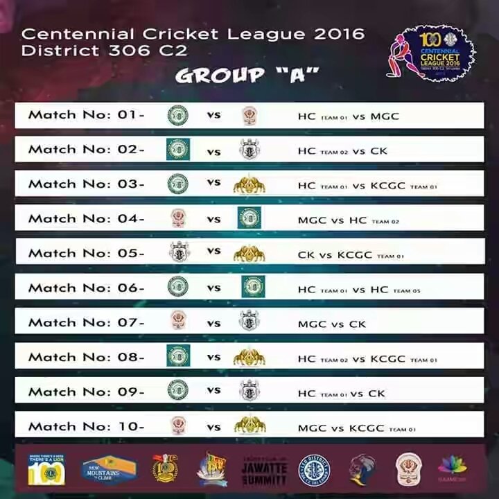 MGC_leos's tweet photo. Group A #CCL16 #MGCleos #Cricket #leosof306C2 #Leosofsrilanka https://t.co/gpllwb9XzE