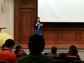 NU_For_Life's tweet photo. @JustineNoelle_ gave an amazing witness at the @Students4LifeIL #AuthenticJoy Summit! #SFLI #NSFL @DePaulSFL https://t.co/PXZzCsLftD